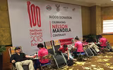Hiến máu nhân đạo hưởng ứng ngày Quốc tế Nelson Mandela