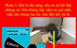 [Ảnh] Trộm cướp manh động vào nhà: Cách ứng phó bảo toàn mạng sống