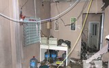 Tiếp tục phong tỏa hiện trường vụ cháy ở Đê La Thành, tránh nguy hiểm cho người dân