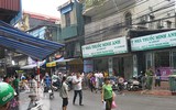 Tiếp tục phong tỏa hiện trường vụ cháy ở Đê La Thành, tránh nguy hiểm cho người dân
