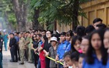 [Ảnh] Người dân tiễn biệt nguyên Tổng Bí thư Đỗ Mười
