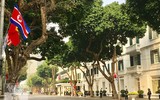 [ẢNH] Phong tỏa khách sạn Metropole cho cuộc gặp đặc biệt giữa Tổng thống Donald Trump và Chủ tịch Kim Jong-un