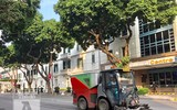 [ẢNH] Phong tỏa khách sạn Metropole cho cuộc gặp đặc biệt giữa Tổng thống Donald Trump và Chủ tịch Kim Jong-un