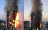 Tháp 27 tầng bị thiêu rụi sau 5 tiếng, bầu trời London ngập chìm trong khói đen