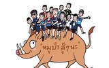 Người dân Thái Lan cầu nguyện cho 13 người mắc kẹt trong hang Tham Luang Nang Non
