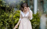 Lấy lại vóc dáng thon gọn, Vân Trang tự tin làm mẫu ảnh