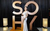 Hoa hậu Huỳnh Thúy Anh nổi bật giữa dàn người đẹp dự sự kiện