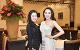 Hoa hậu Huỳnh Thúy Anh đẹp gợi cảm trong tiệc mừng sinh nhật