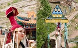 Hoa hậu Ngọc Diễm quyến rũ với trang phục truyền thống Mông Cổ