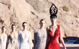 Ngỡ ngàng với show diễn thời trang trên đỉnh đập thủy điện