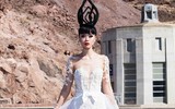 Ngỡ ngàng với show diễn thời trang trên đỉnh đập thủy điện