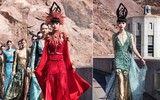Ngỡ ngàng với show diễn thời trang trên đỉnh đập thủy điện