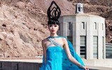 Ngỡ ngàng với show diễn thời trang trên đỉnh đập thủy điện