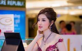 Á hậu Huyền My rạng ngời 