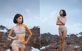 Người đẹp biển Đào Thị Hà tái xuất, khoe đường cong quyến rũ với bikini