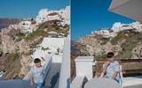 Diễn viên Trịnh Tú Trung khám phá cuộc sống thiên đường ở Santorini