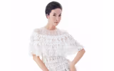 MC Thanh Mai khéo khoe vẻ đẹp gợi cảm với đầm maxi ren