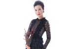 MC Thanh Mai khéo khoe vẻ đẹp gợi cảm với đầm maxi ren