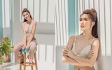Hoa hậu Tường Linh khoe vẻ đẹp mong manh đầy quyến rũ