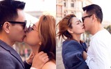 Búp bê Thanh Thảo quấn quýt bên bạn trai trước khi về nước làm giám khảo