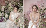 Á hậu Huyền My quyến rũ với đầm trong suốt