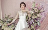 Á hậu Huyền My quyến rũ với đầm trong suốt