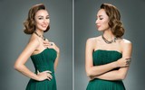 Hoa hậu Ngọc Diễm đầy quyến rũ trong bộ ảnh mừng tuổi mới