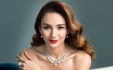 Hoa hậu Ngọc Diễm đầy quyến rũ trong bộ ảnh mừng tuổi mới