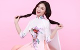 Á khôi Lê Ngọc Thúy khoe vòng eo chuẩn 60 đầy gợi cảm
