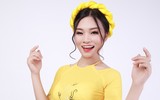 Á khôi Lê Ngọc Thúy khoe vòng eo chuẩn 60 đầy gợi cảm