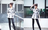 Hoa hậu Kiều Ngân khoe vẻ gợi cảm hút ánh nhìn trên phố