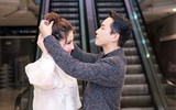 Diễm My 9X và Hứa Vĩ Văn tay trong tay như tình nhân