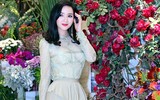 Hoa hậu đền Hùng Giáng My diện áo xuyên thấu cực gợi cảm