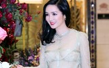 Hoa hậu đền Hùng Giáng My diện áo xuyên thấu cực gợi cảm