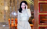 Hoa hậu đền Hùng Giáng My diện áo xuyên thấu cực gợi cảm