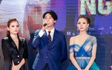 Rocker Nguyễn không rời Minh Hằng nửa bước trong buổi công chiếu 