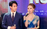 Rocker Nguyễn không rời Minh Hằng nửa bước trong buổi công chiếu 