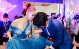 Rocker Nguyễn không rời Minh Hằng nửa bước trong buổi công chiếu 