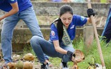 Á hậu Hà Thu chính thức dự thi Hoa hậu Trái đất 2017
