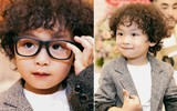 Ngỡ ngàng trước vẻ siêu đáng yêu của con trai Hoa hậu Diễm Hương