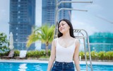 Ngỡ ngàng trước vẻ đẹp ngọt ngào của Á khôi xứ Nghệ