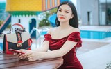 Ngỡ ngàng trước vẻ đẹp ngọt ngào của Á khôi xứ Nghệ