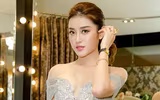 Huyền My xinh lung linh đi thử trang phục dạ hội thi Miss Grand International