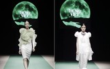 Mẹ con Hồng Quế làm vedette trong đêm mở màn Tuần lễ thời trang Việt Nam