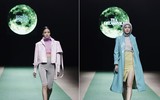 Mẹ con Hồng Quế làm vedette trong đêm mở màn Tuần lễ thời trang Việt Nam
