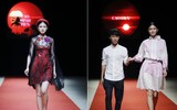 Quán quân Kim Dung, Á hậu Thanh Tú khoe dáng nuột nà tại Tuần lễ thời trang