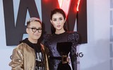 Huyền My nhiệt tình cổ vũ Hoa hậu Kỳ Duyên làm vedette trên sàn catwalk
