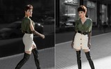 Á hậu Huyền My gây sốc khi xuất hiện cùng mái tóc tém sắc lạnh