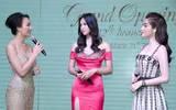 Huyền My khoe vai trần, Tiểu Vy diện váy xẻ táo bạo