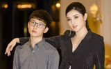 Huyền My diện vets khoe vòng một táo bạo, sánh vai em trai dự sự kiện